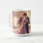 Dancing Couple Valentine's Day Mug (Devant gauche)