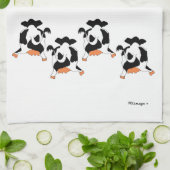 Dancing Cows Kitchen Towel Theedoek (Gevouwen)