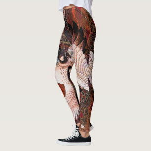 Dancing Crane Leggings
