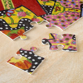 Dancing Dala Chevaux Puzzle (Côté)