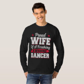 Dancing Dance Coach Dancer Wife T-shirt (Voorkant volledig)