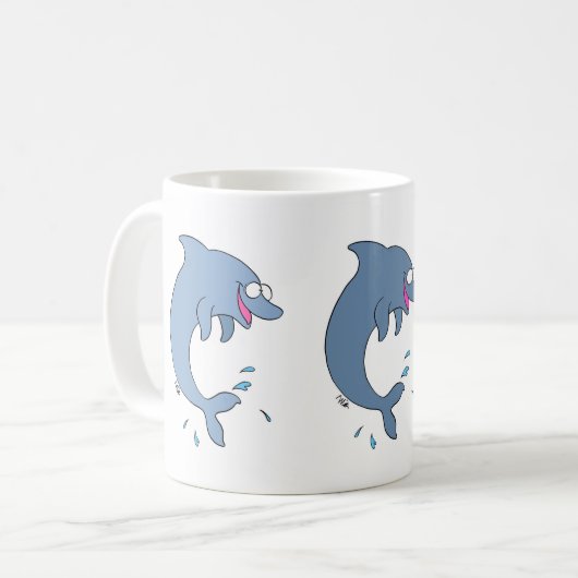 Dancing Dolphin Mug (Devant gauche)