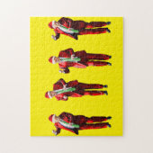 Dancing Donald Trump Christmas Jigsaw Puzzle (Vertical)