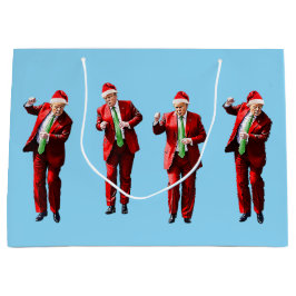 Dancing Donald Trump Christmas MAGA Groot Cadeauzakje