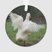 Dancing Duck Ornament (achterkant)