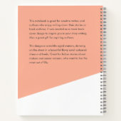 Dancing Femme Livre Couverture Inspiration Carnet (Dos)