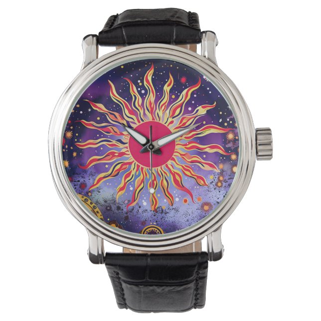 Dancing Fire of the Cosmos beroemd gemaakt door Th Horloge (Voorkant)