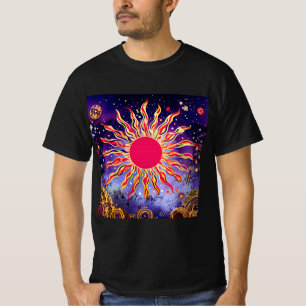 Dancing Fire of the Cosmos beroemd gemaakt door Th T-shirt