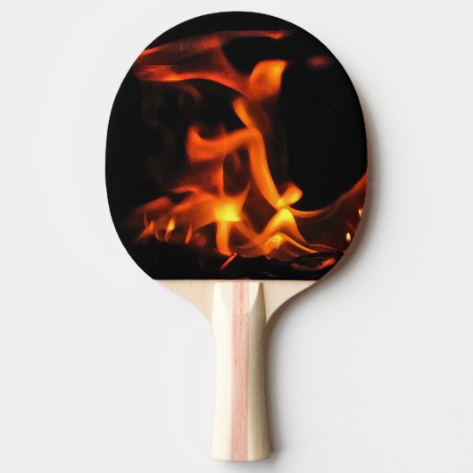 Dancing Fire Ping Pong Paddle Tafeltennisbatje (Voorkant)