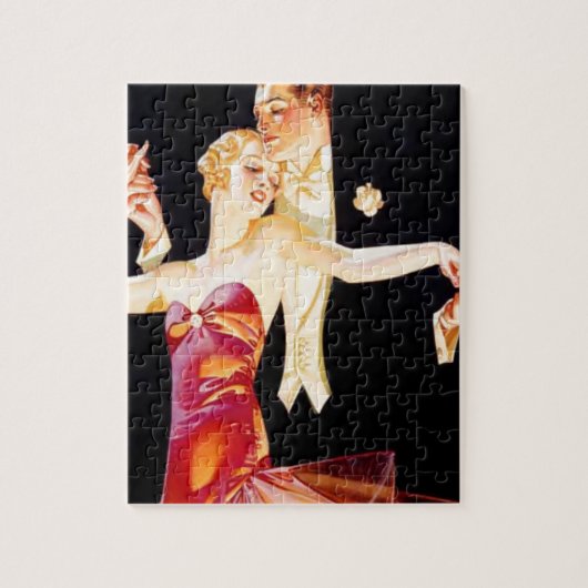 Dancing Flapper Legpuzzel (Verticaal)