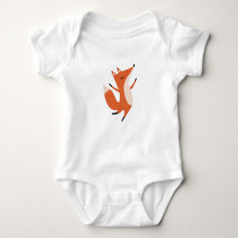 Dancing Fox Schattigee kunst Romper