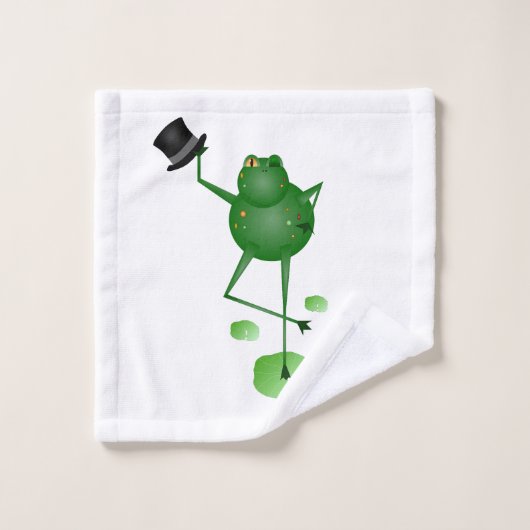 Dancing Frog linge de lavage (Gant de toilette)