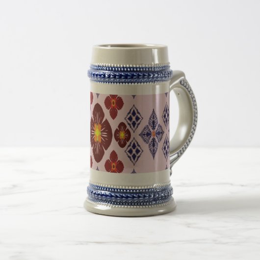 Dancing Galaxy Cosmic Drinkware Pattern Bierpul (Voorkant rechts)