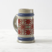 Dancing Galaxy Cosmic Drinkware Pattern Bierpul (Voorkant links)