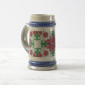 Dancing Galaxy Cosmic Drinkware Pattern Bierpul (Voorkant links)