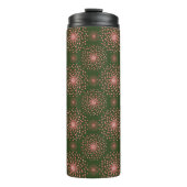 Dancing Galaxy Cosmic Drinkware Pattern Thermosbeker (Voorkant)