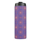 Dancing Galaxy Cosmic Drinkware Pattern Thermosbeker (Voorkant)