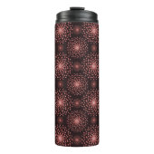 Dancing Galaxy Cosmic Drinkware Pattern Thermosbeker (Voorkant)