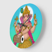 Dancing Ganesha Clock Grote Klok (Hoek)