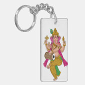 Dancing Ganesha Keychain (Voorkant Links)