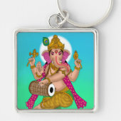 Dancing Ganesha Keychain (Voorkant)
