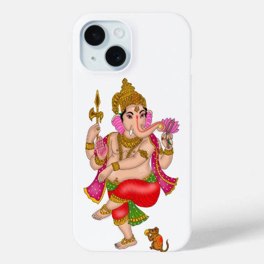 Dancing Ganesha Phone Cover (Achterkant)