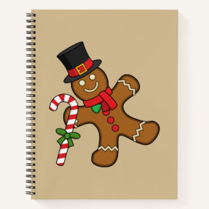Dancing GingerbrooMan Notitieboek
