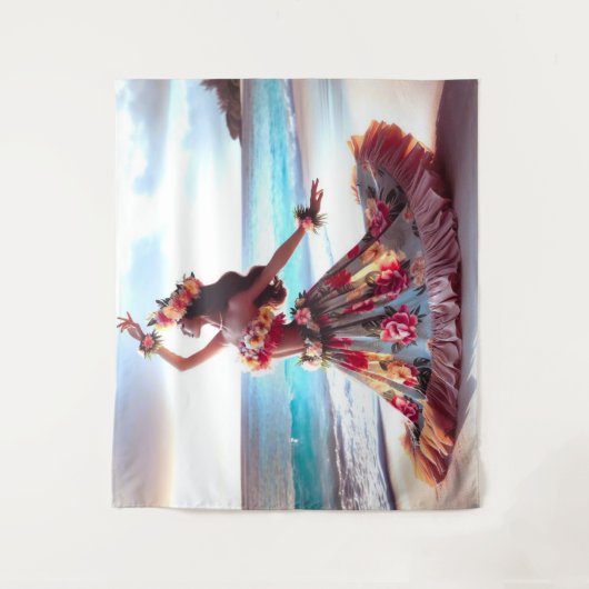 Dancing Girl Wandkleed (Voorkant)