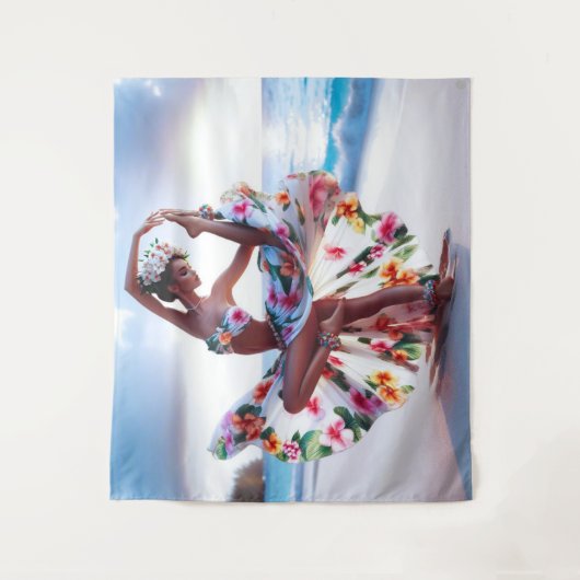 Dancing Girl Wandkleed (Voorkant)