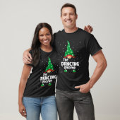 Dancing Gnome Family Matching Christmas Funny Paja T-shirt (Unisex)