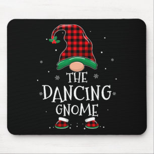 Dancing Gnome Xmas Family Matching Geplaagd Kerstm Muismat