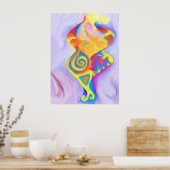 Dancing Goddess Poster (Keuken)