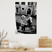 Dancing Gondolier Poster (Keuken)