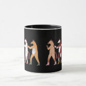 Dancing Horses Whimsical Mug (Centre)
