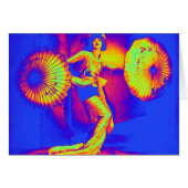 Dancing in color Greeting Card (Voorkant Horizontaal)