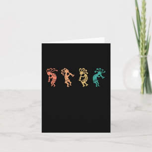 Dancing Kokopelli Southwestern Verenigde Staten Na Kaart