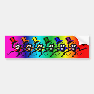 Dancing Krampus Bumpersticker
