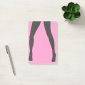 Dancing Lady Post-it® notes Pink of Kies Kleur (Kantoor)