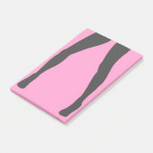 Dancing Lady Post-it® Notes Rose ou Choisir la cou (Incliné)