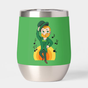 Dancing leprechaun, dessin animé de la Saint Patri