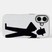 Dancing Man iPhone 16 Hoesje (Achterkant (horizontaal))