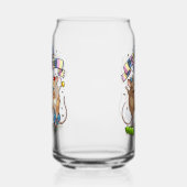 Dancing Mice Fête Horaire Bannière Confetti & Ball (Gauche)