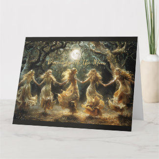 Dancing Moon Goddess Carte pour notes