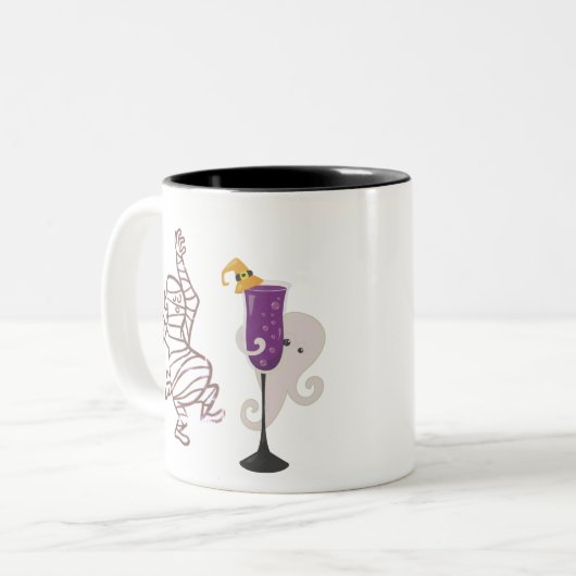 Dancing Mummy Mug - Halloween Witch Casquette & Go (Devant gauche)