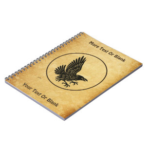 Dancing Norse Raven Notitieboek