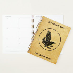 Dancing Norse Raven Planner