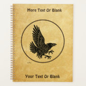 Dancing Norse Raven Planner (Voorkant)