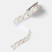 Dancing Pastel Flowers Lint (Achterkant)