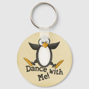 Dancing Penguin Sleutelhanger
