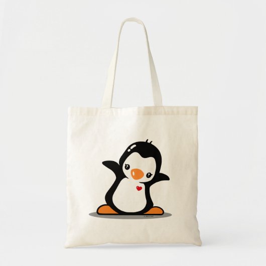 Dancing Penguin Tote Bag (Voorkant)